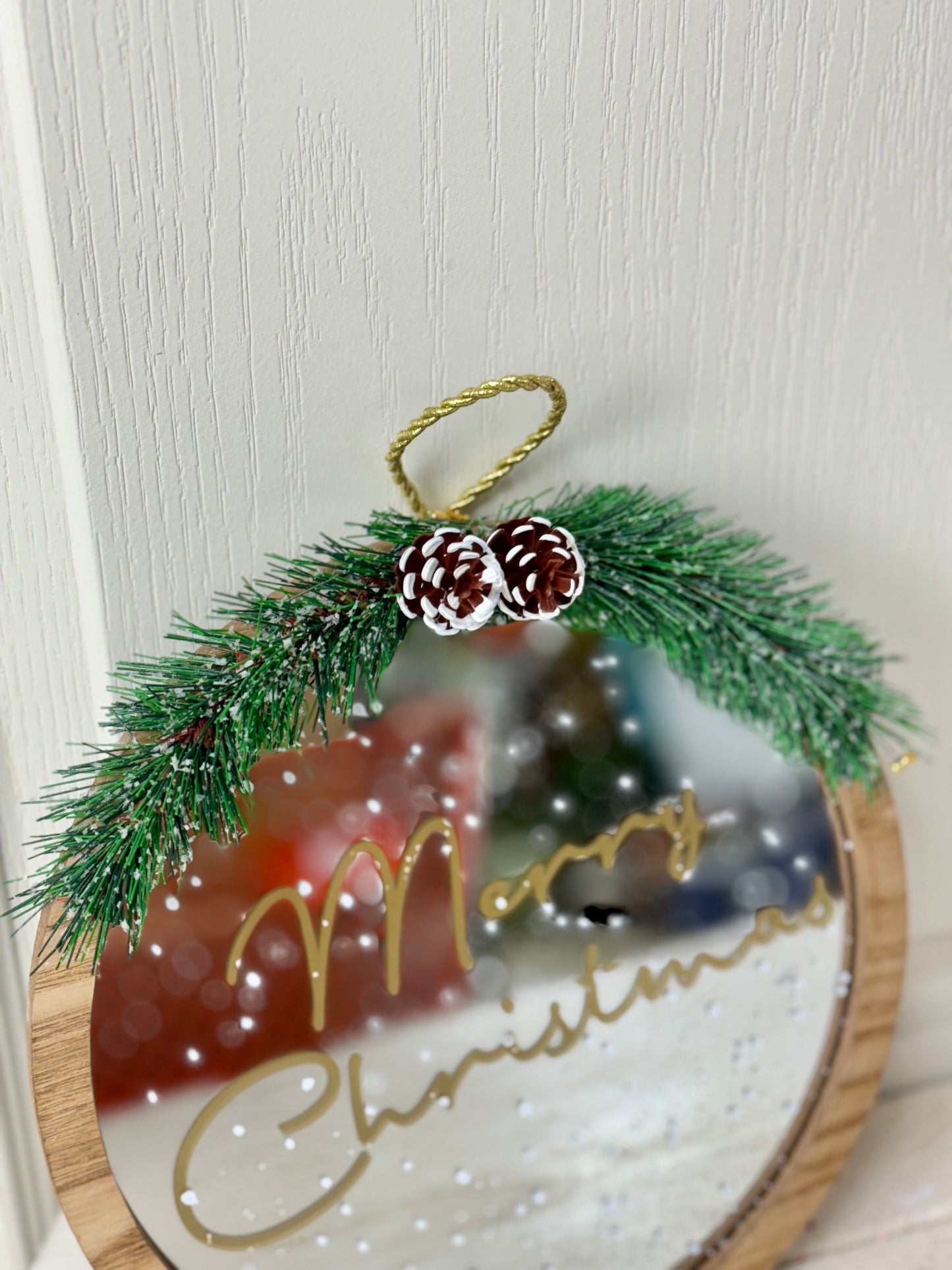 9.5 Inch Merry Christmas Hanging Decor