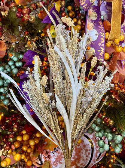 22 Inch Fall Berry And Pampas Bush