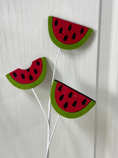 23.5 Inch Watermelon Felt Spray