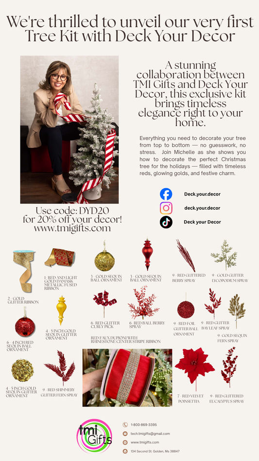 Deck Your Decor Christmas Tree Kit