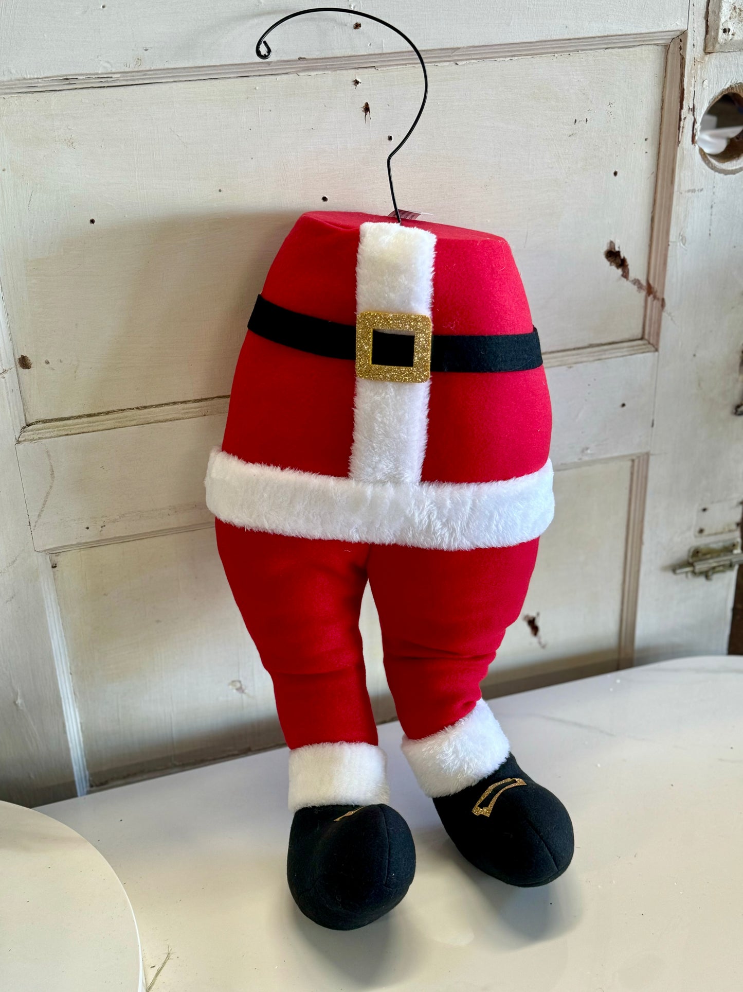 Santa Bottom Decor Piece