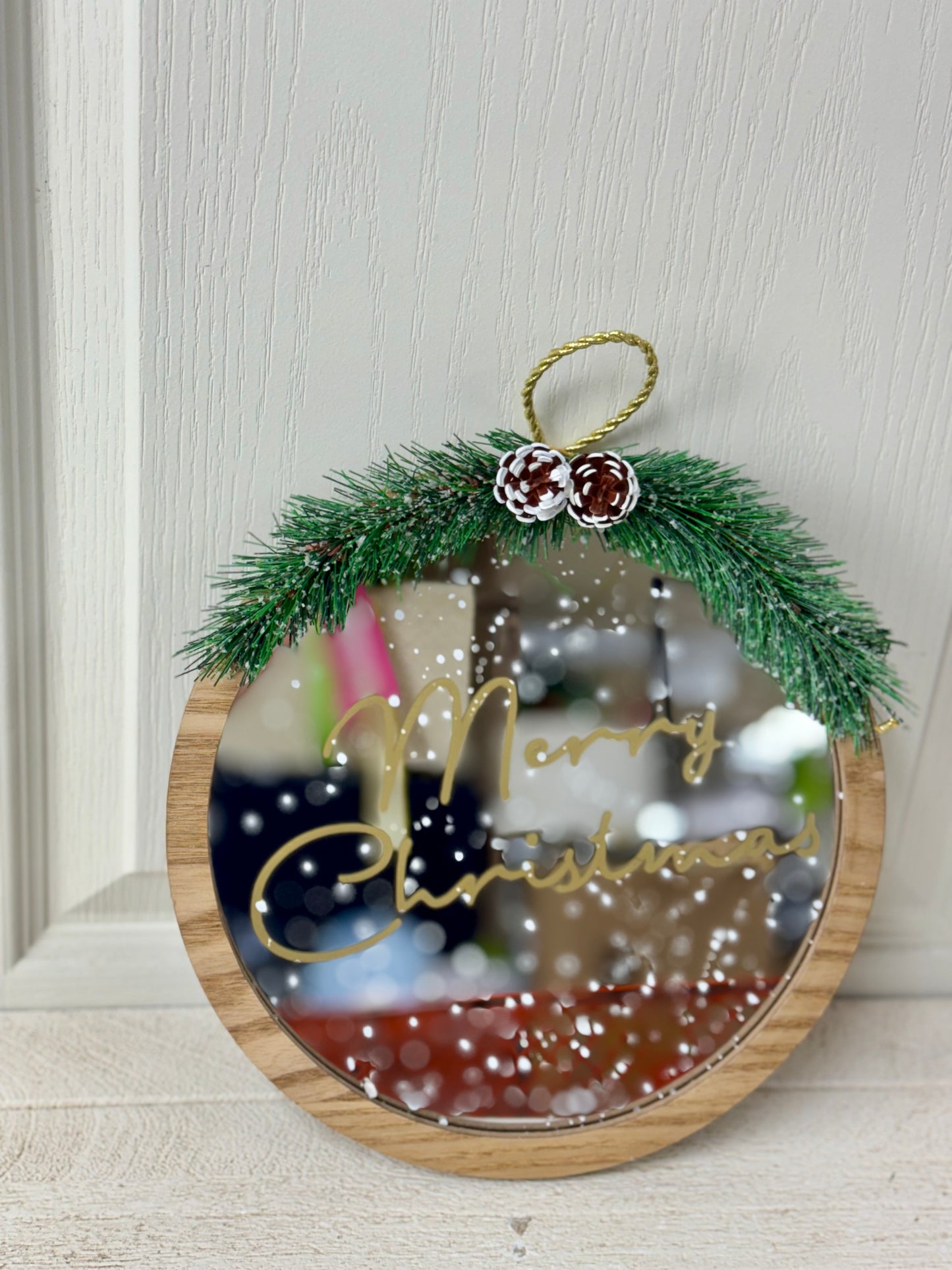 9.5 Inch Merry Christmas Hanging Decor