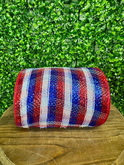 6 Inch by 20 Yard Old Glory Glamour Netting