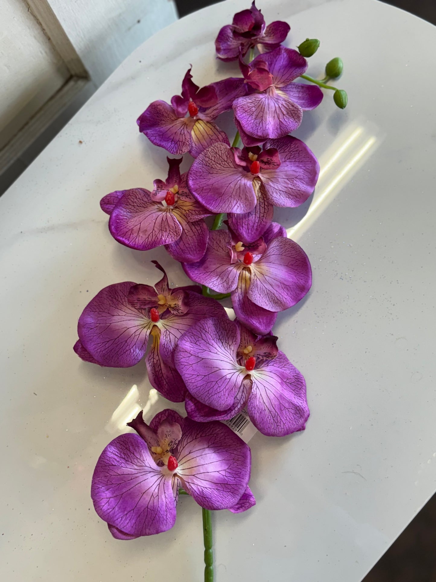 37 Inch Fushia Purple Phalaenopsis Flower Spray