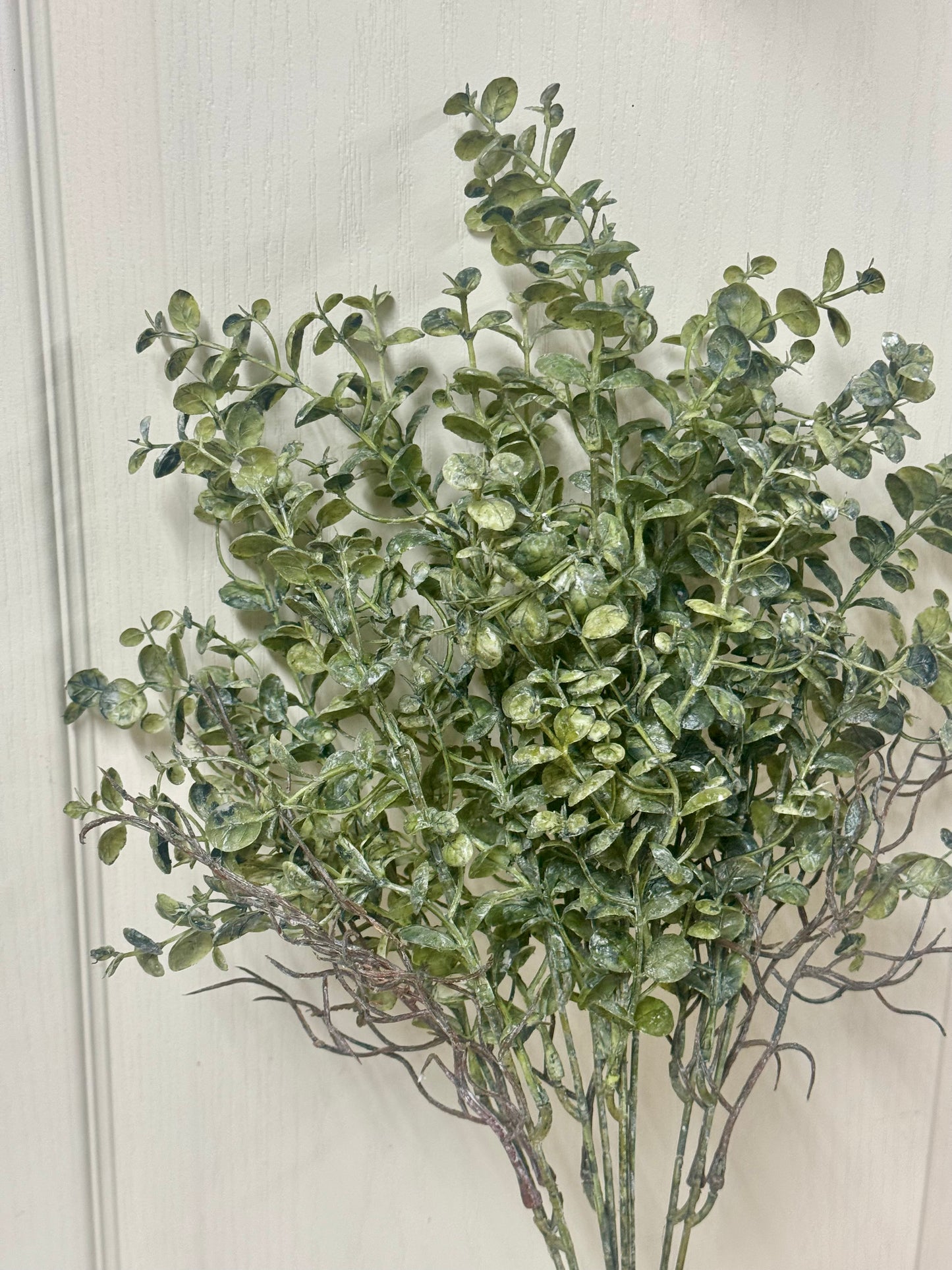 24 Inch Eucalyptus And Twig Green Bush