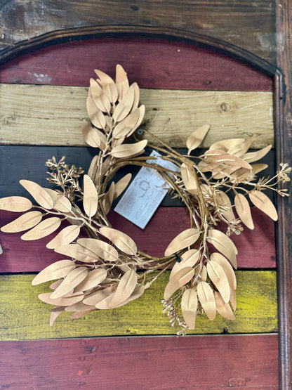 6ft Gold Garland Wreath