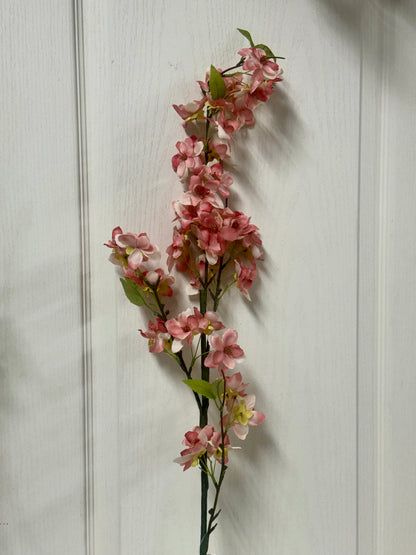 40 Inch Pink Cherry Blossom Spray