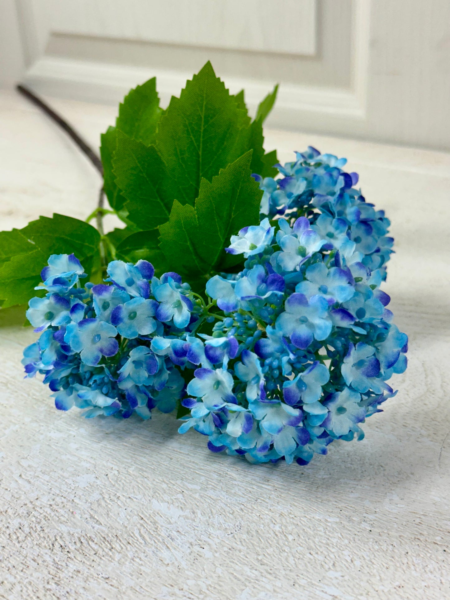 28 Inch Blue Snowball Spray