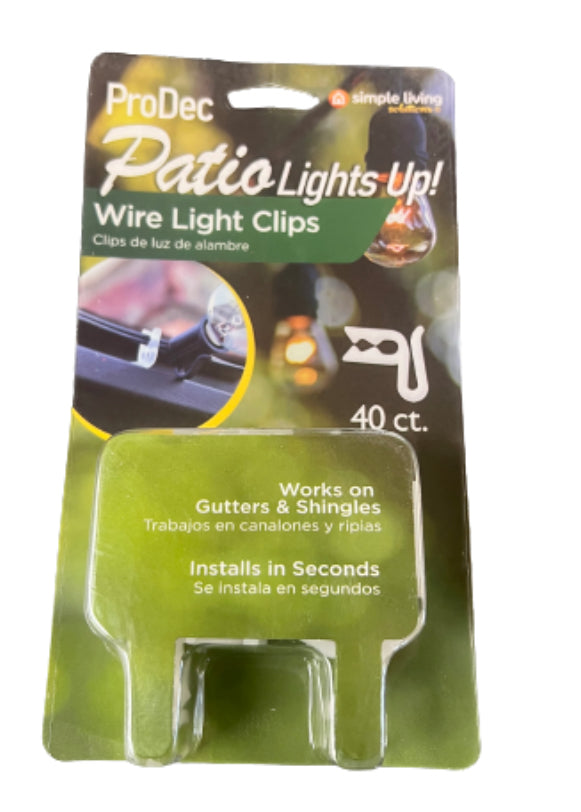 ProDec Wire Light Clips