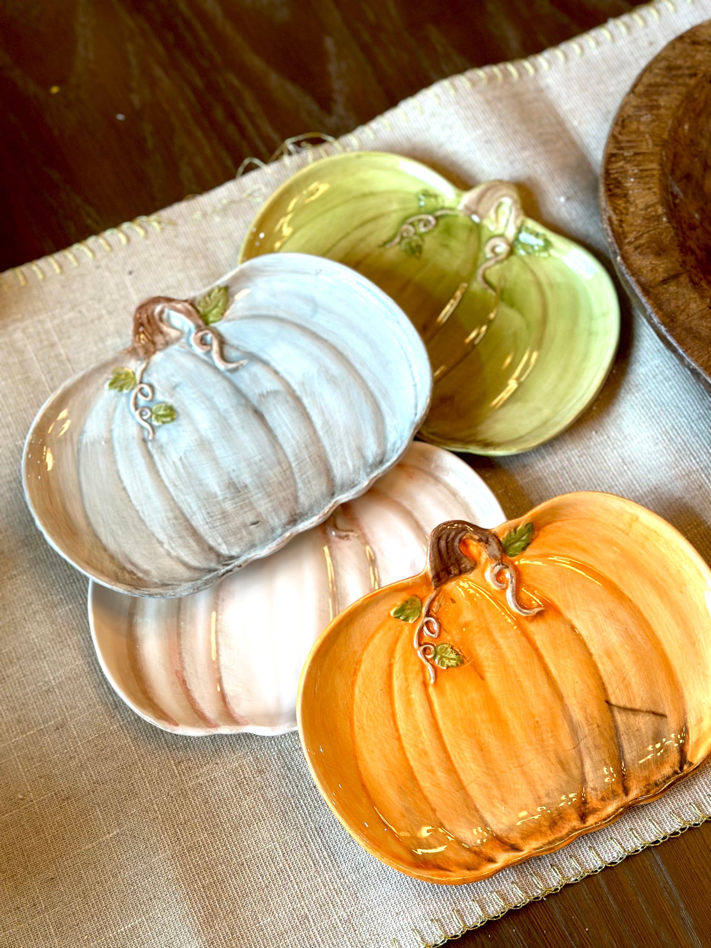 Dolomite Heirloom Pumpkin Plate 4 Styles