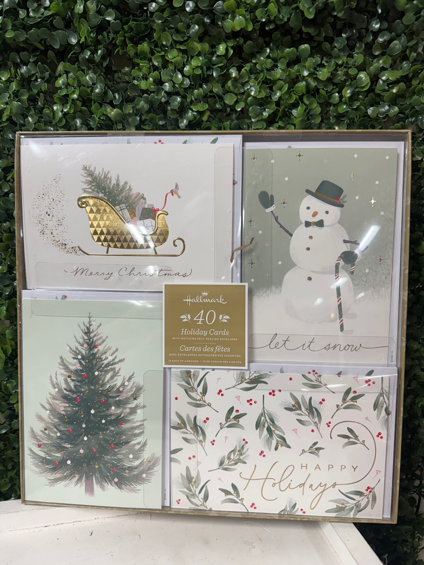 Hallmark 40 Christmas Holiday Cards