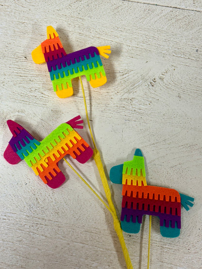 30 Inch Felt Donkey Pinata Spray