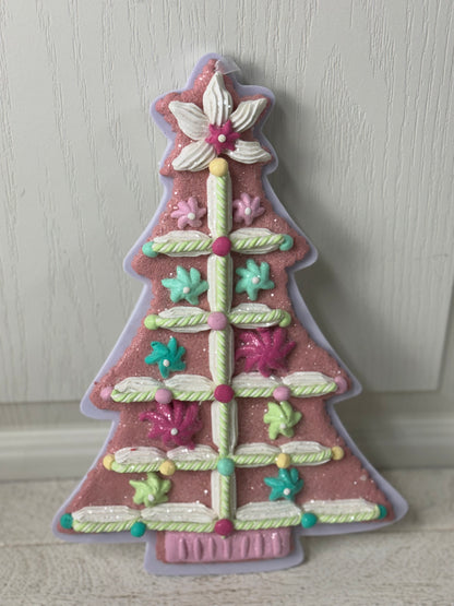 11 Inch Clay Dough Candy Christmas Tree Ornament