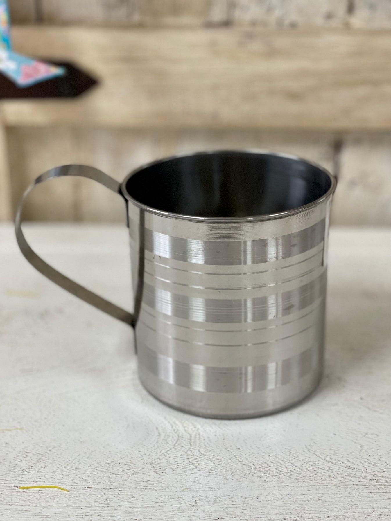 13cm Metal Mug With A Handle – TMIGifts