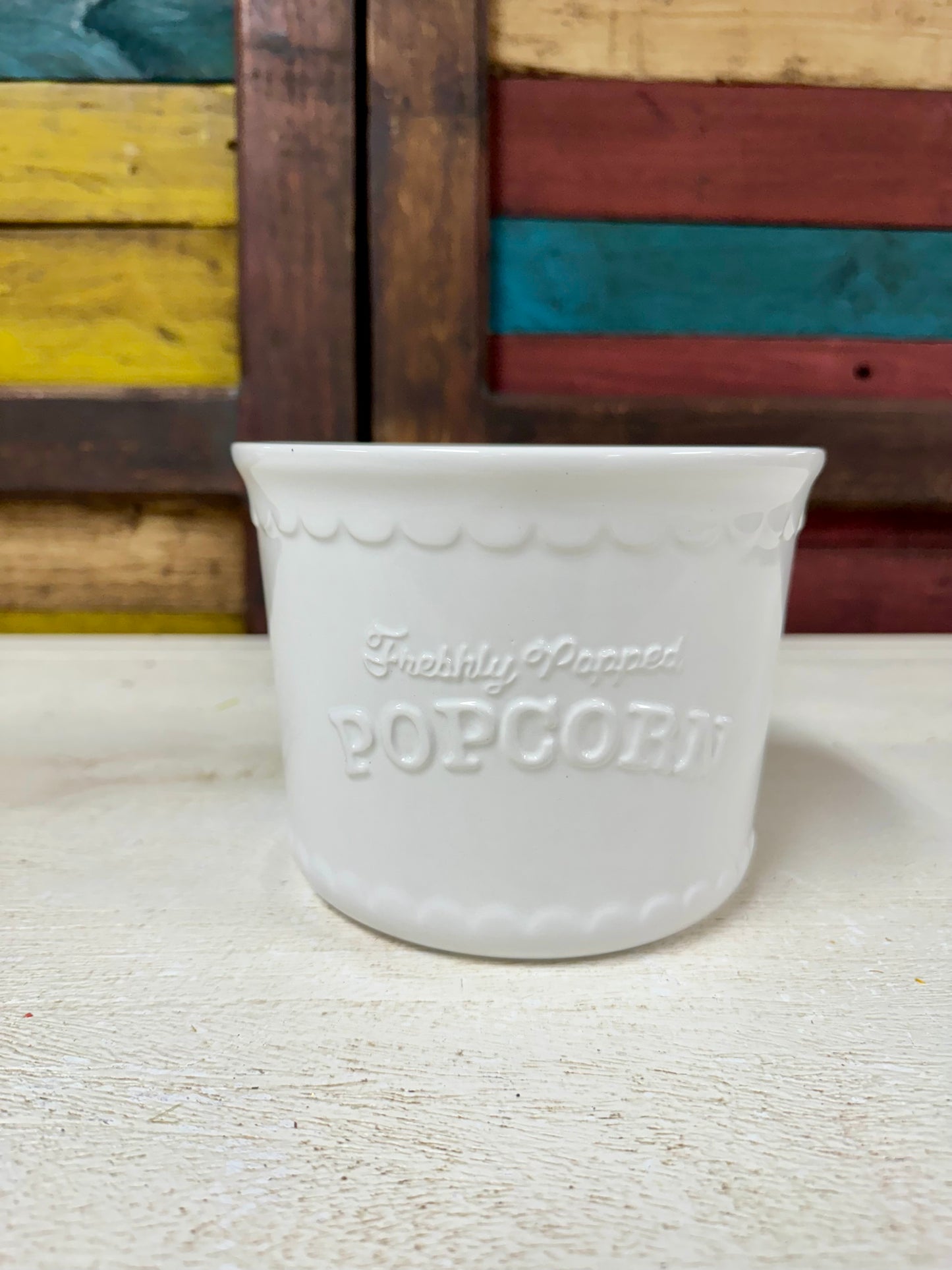 Freshly Popped Popcorn Bucket