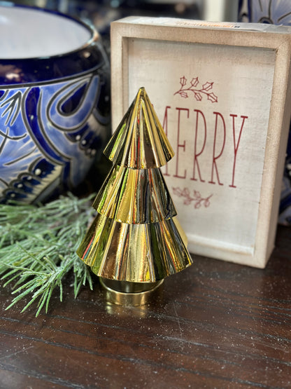 Small Gold Metal Tree 3 Styles