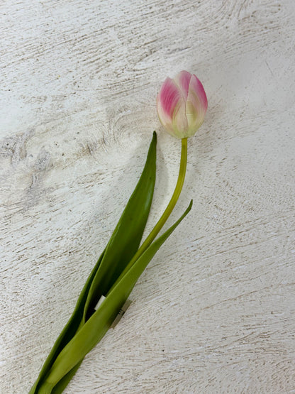 21 Inch Pink Tulip Spray