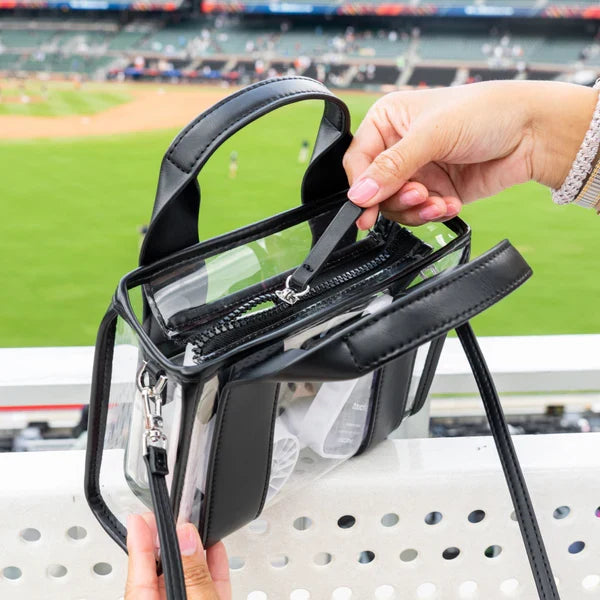Case Mate Jelly Stadium Bag Black And Clear