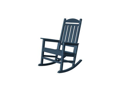 Dark Blue Rocking Chair