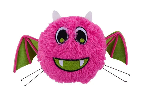 16 Inch Pink Fuzzy Bat Wreath Enhancement