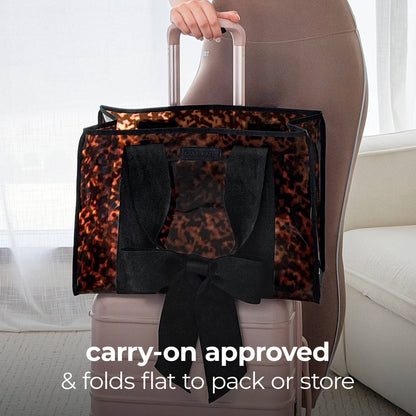 Case Mate Jelly Tote With Phone Pouch Tortoise Shell Bow