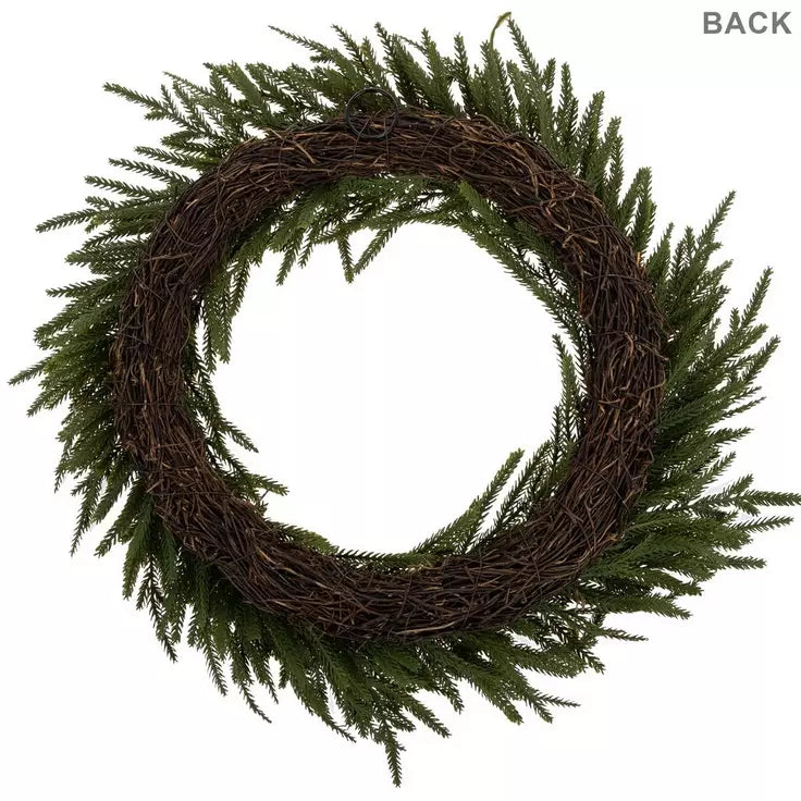 22 Inch Norfolk Pine Wreath