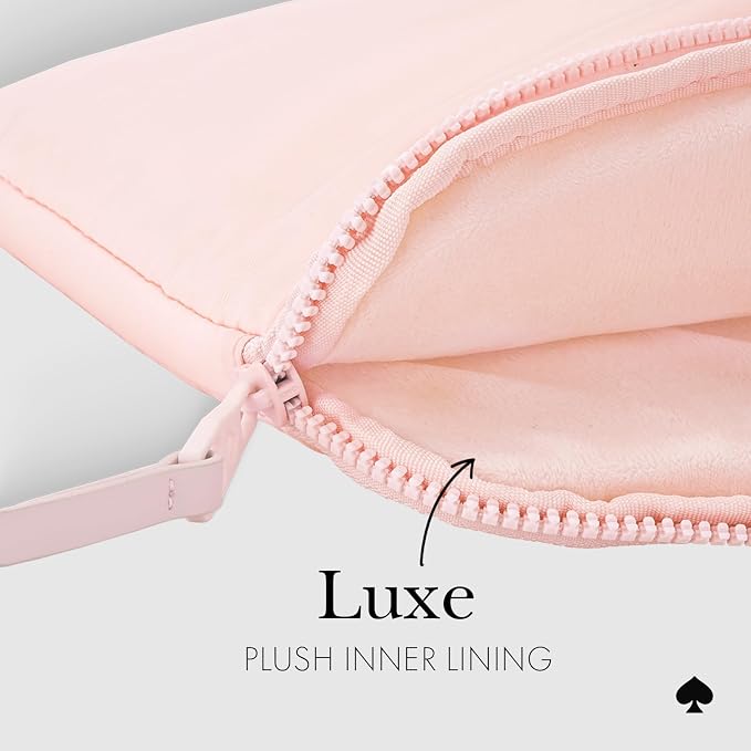 Kate Spade 16 Inch Laptop Puffer Sleeve Chalk Pink