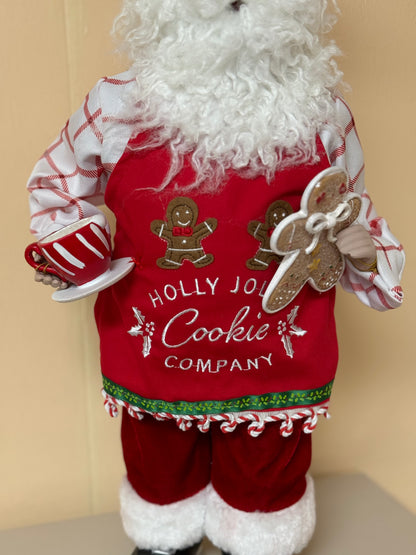 18 Inch Gingerbread Santa Two Styles