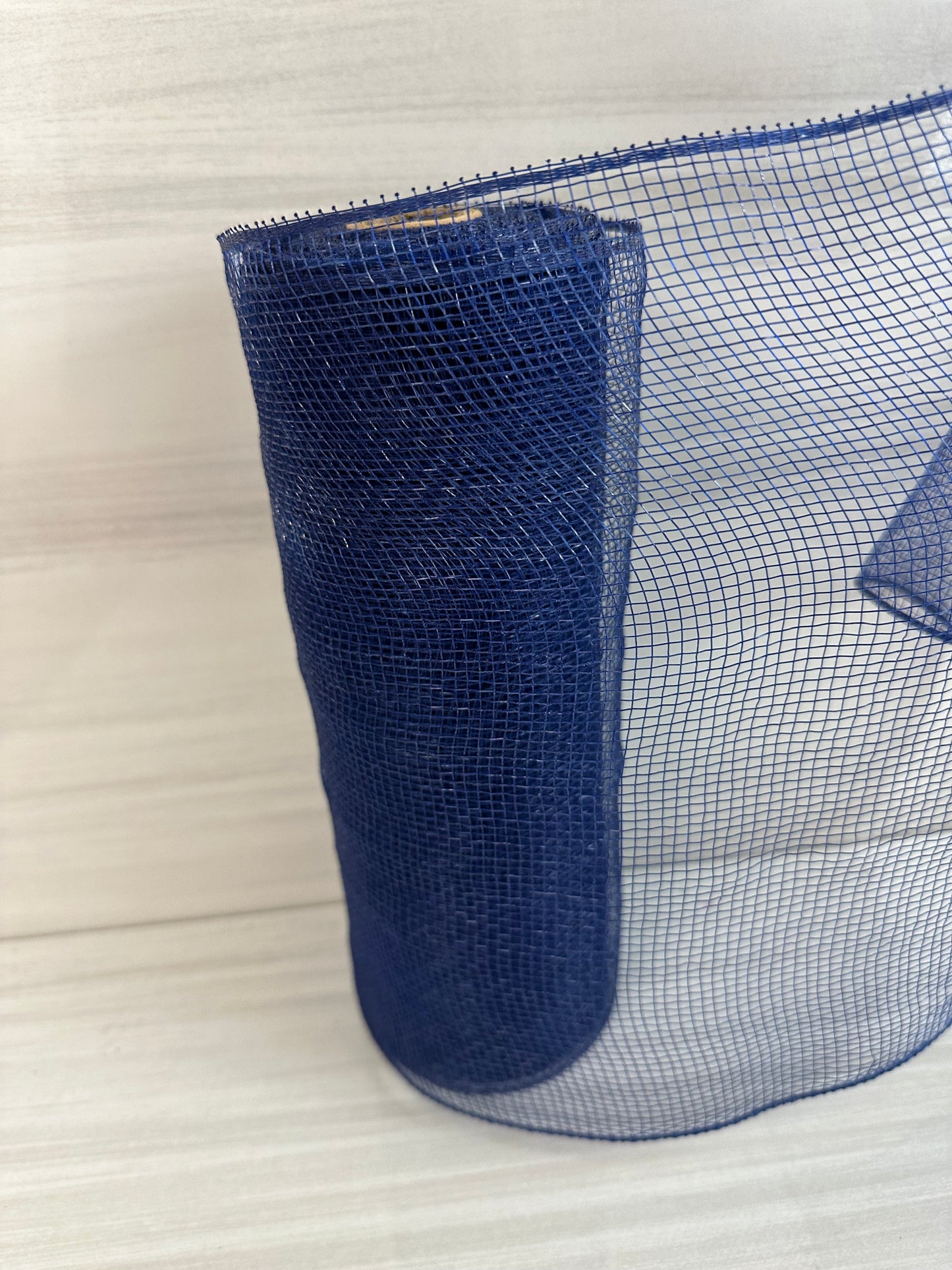 10 Inches By 10 Yards Navy Blue Mesh