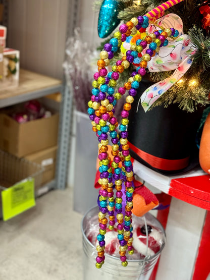 48 Inch Fiesta Hanging Glitter Ball Spray