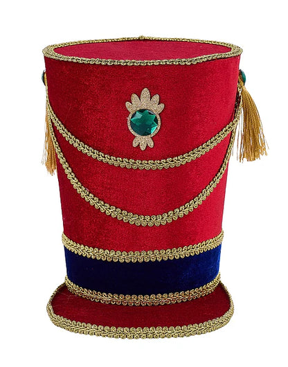 8 Inch Nutcracker Top Hat