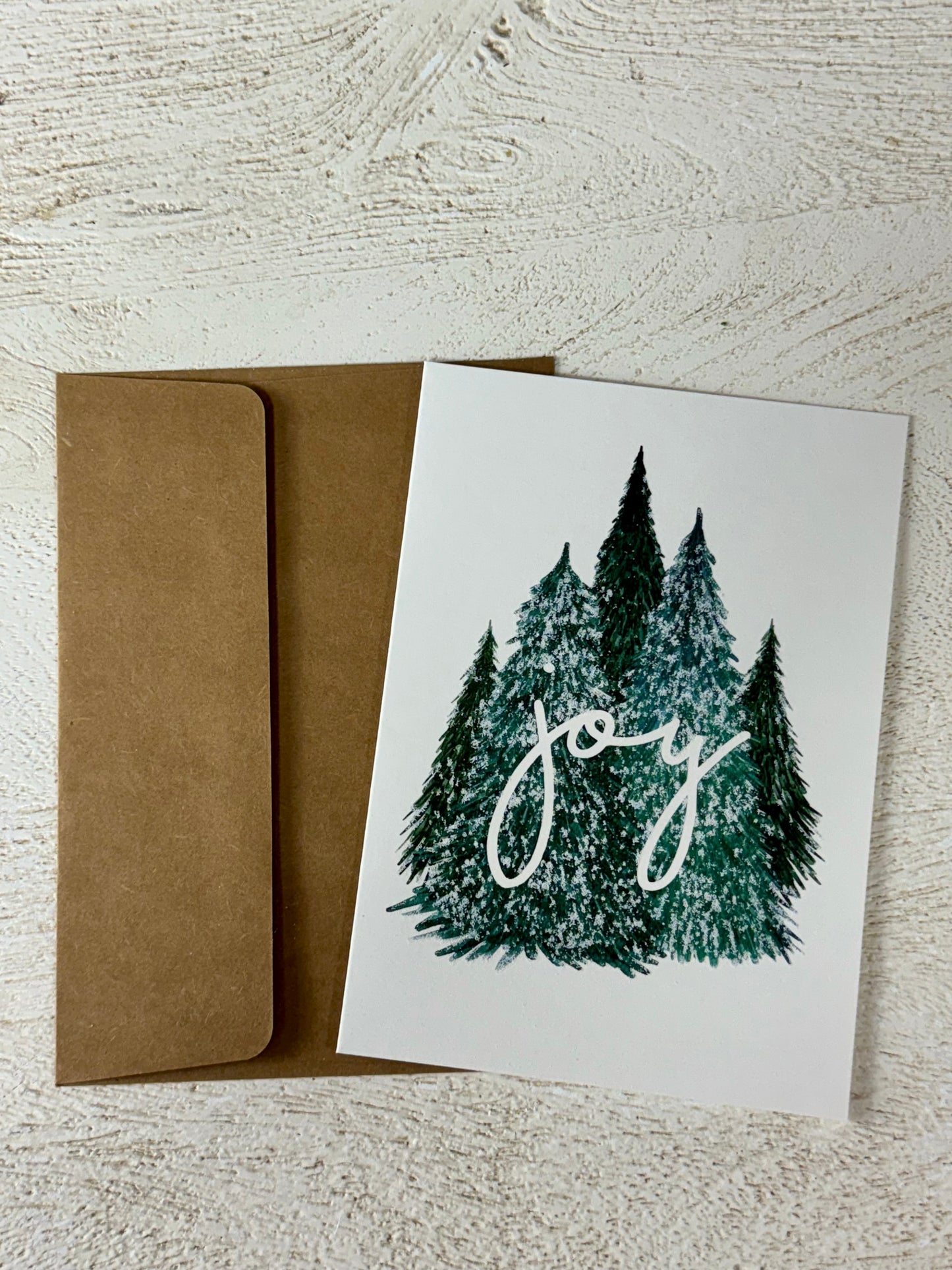 Minted Pines Christmas Card