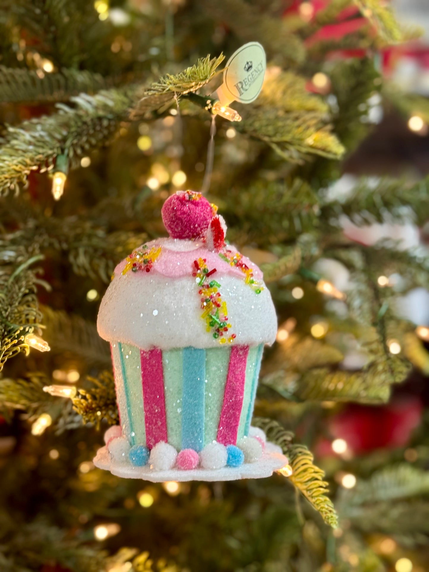 4.5 Inch Sundae And Cake Ornament Two Styles