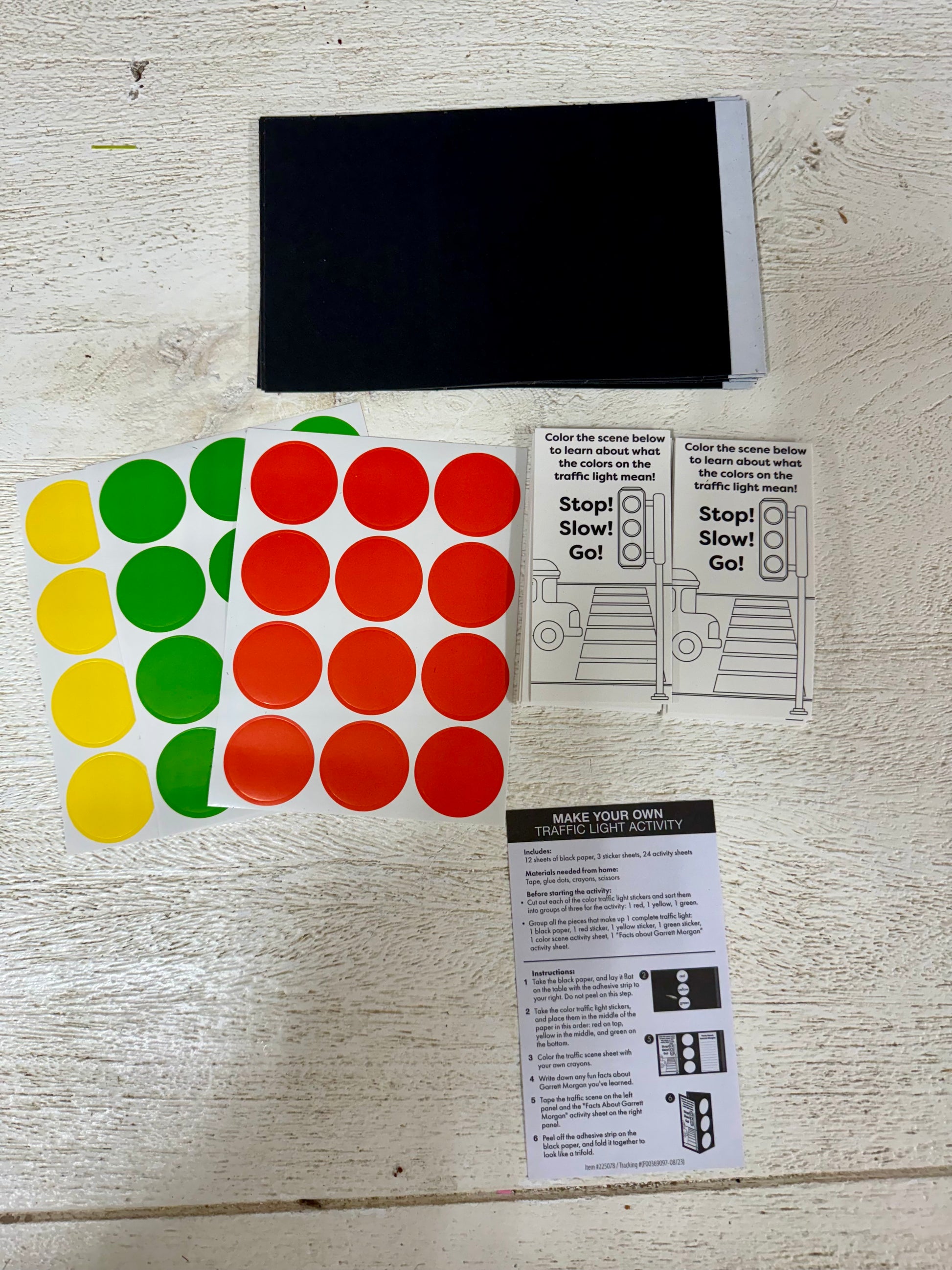 Make Your Own Traffic Light Activity Garrett TMIGifts
