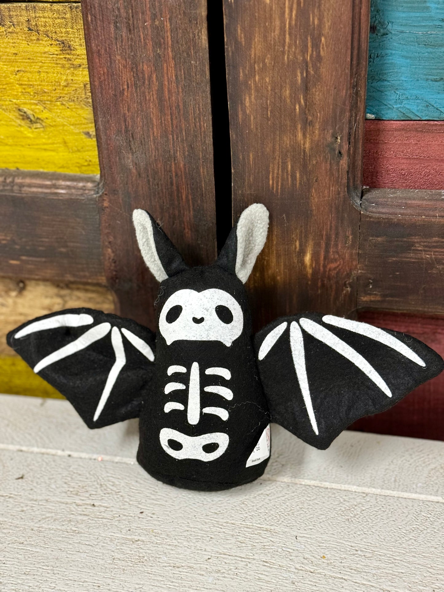 Halloween Plush Skeleton Bat