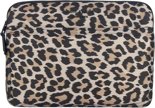 Kate Spade 16 Inch Laptop Puffer Sleeve Classic Leopard