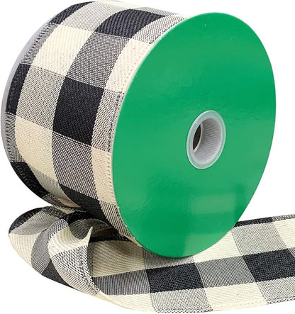 2.5 Inch By 10 Yard Country Buffalo Gingham Ribbon