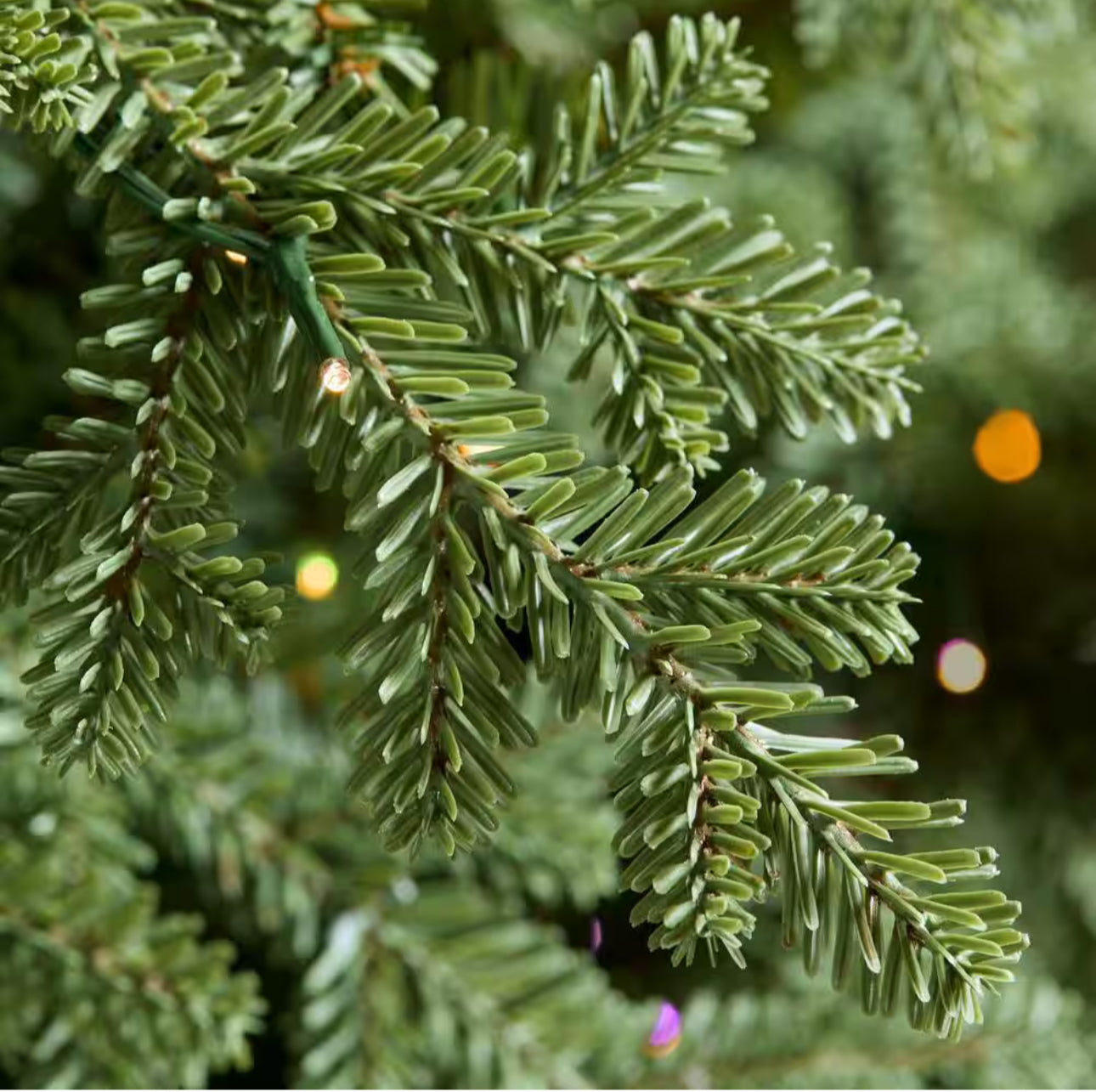 Home Accents Holiday 7.5 Foot Montrose Douglas Fir LED Pre-Lit Artificial Christmas Tree Open Box