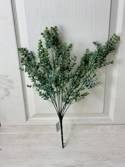 17 Inch Eucalyptus Floral Bush