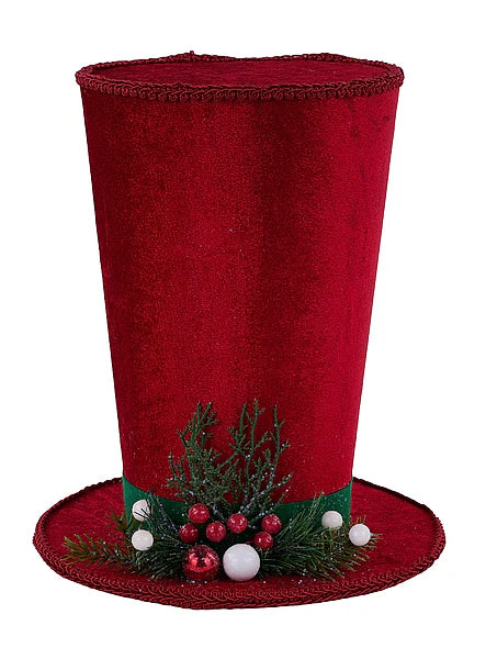 10.5 Inch Holly Pine Top Hat