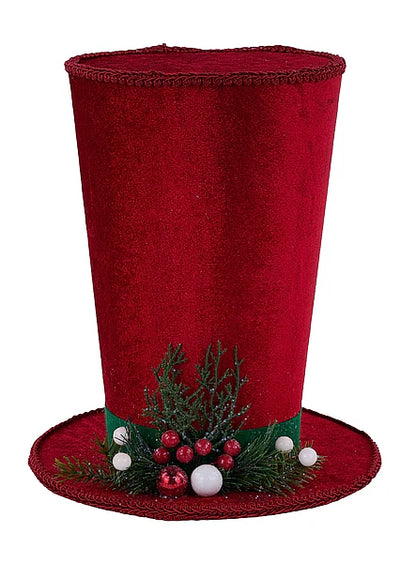 10.5 Inch Holly Pine Top Hat