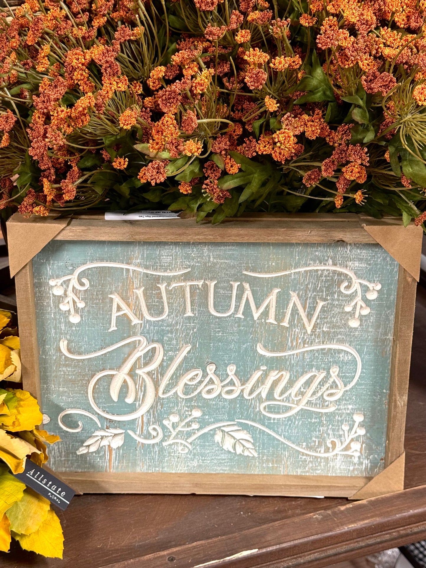 Wood Harvest Engraved Sign Two Styles