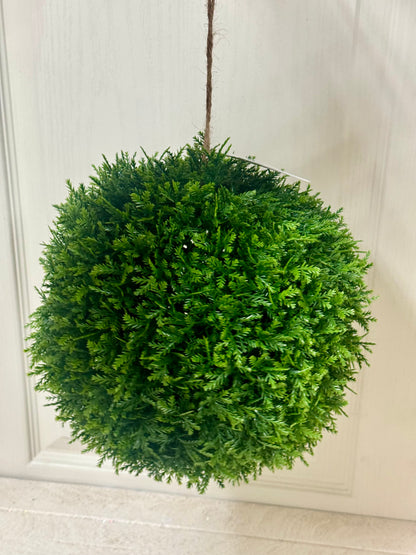 10 Inch Cedar Topiary Ball