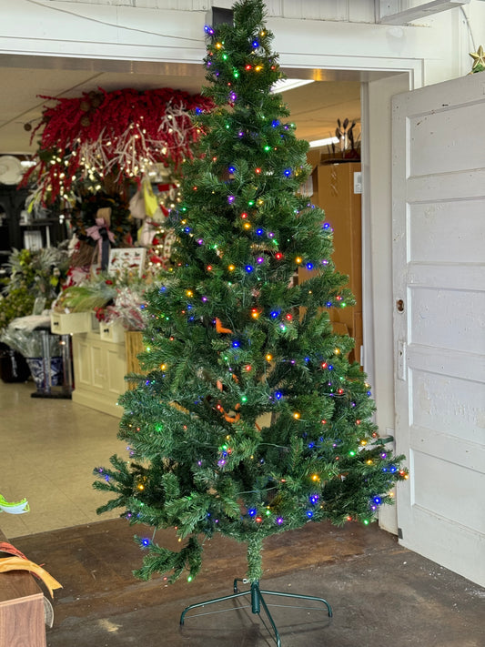 Wondershop At Target 7.5ft Alberta Spruce Lit Tree Open Box