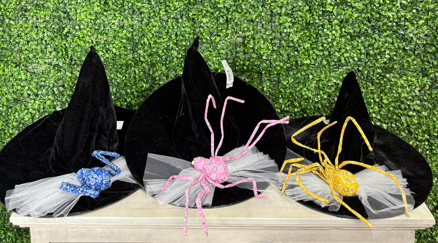 One Hundred 80 Degrees Witch Hat Three Different Styles