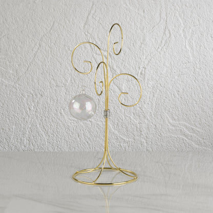 Brass 4 Arm Wire Ornament Stand