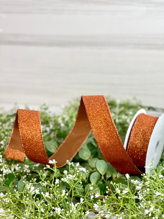 Buy Rose Gold Ribbon, Rustic Rose Gold Lame Trim, 5 Widths From