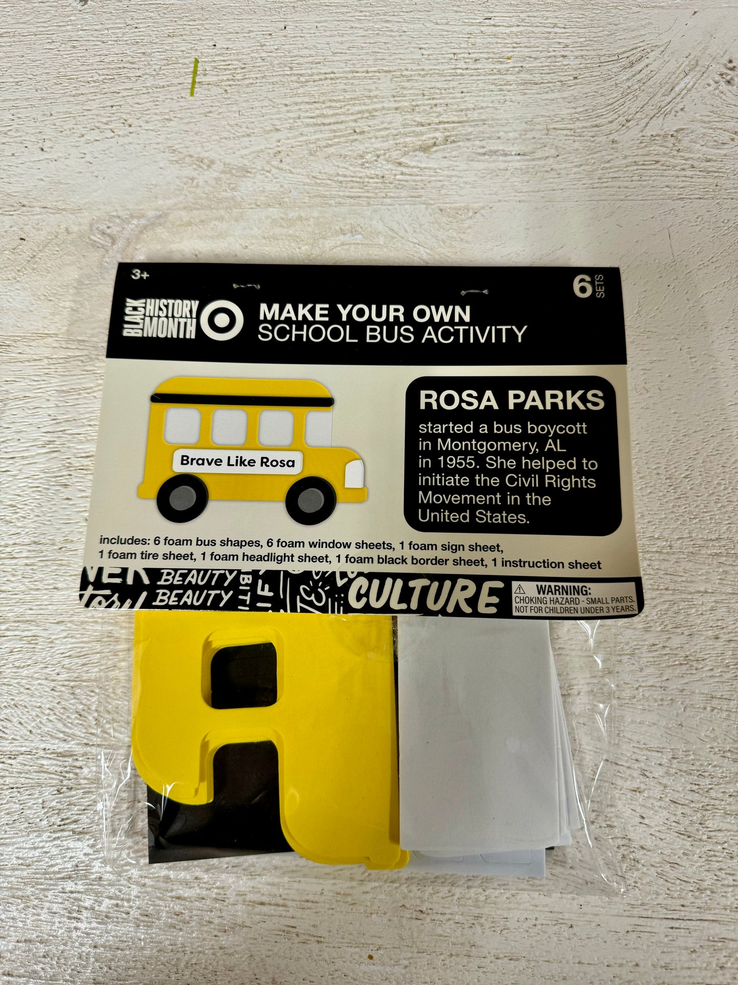 Make Your Own School Bus Activity Rosa Parks