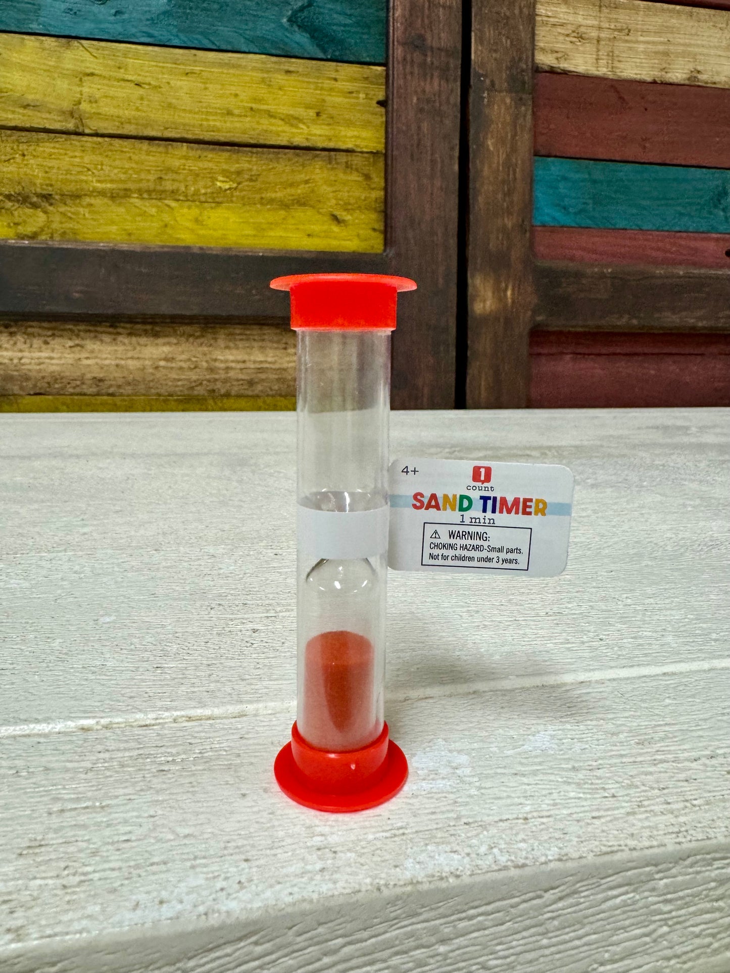 One Minute Red Sand Timer