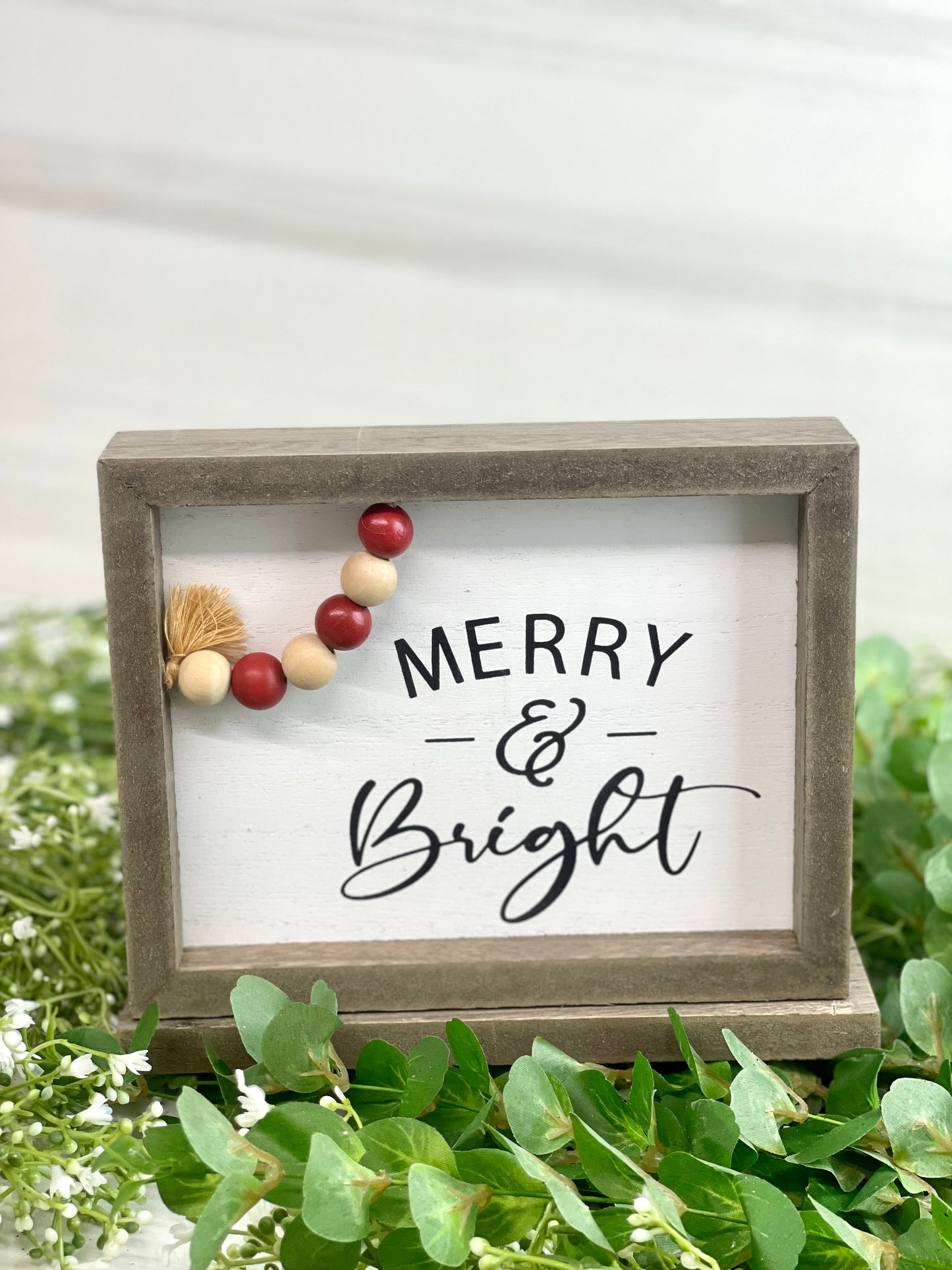Wooden Reversible Holiday Sign Three Styles